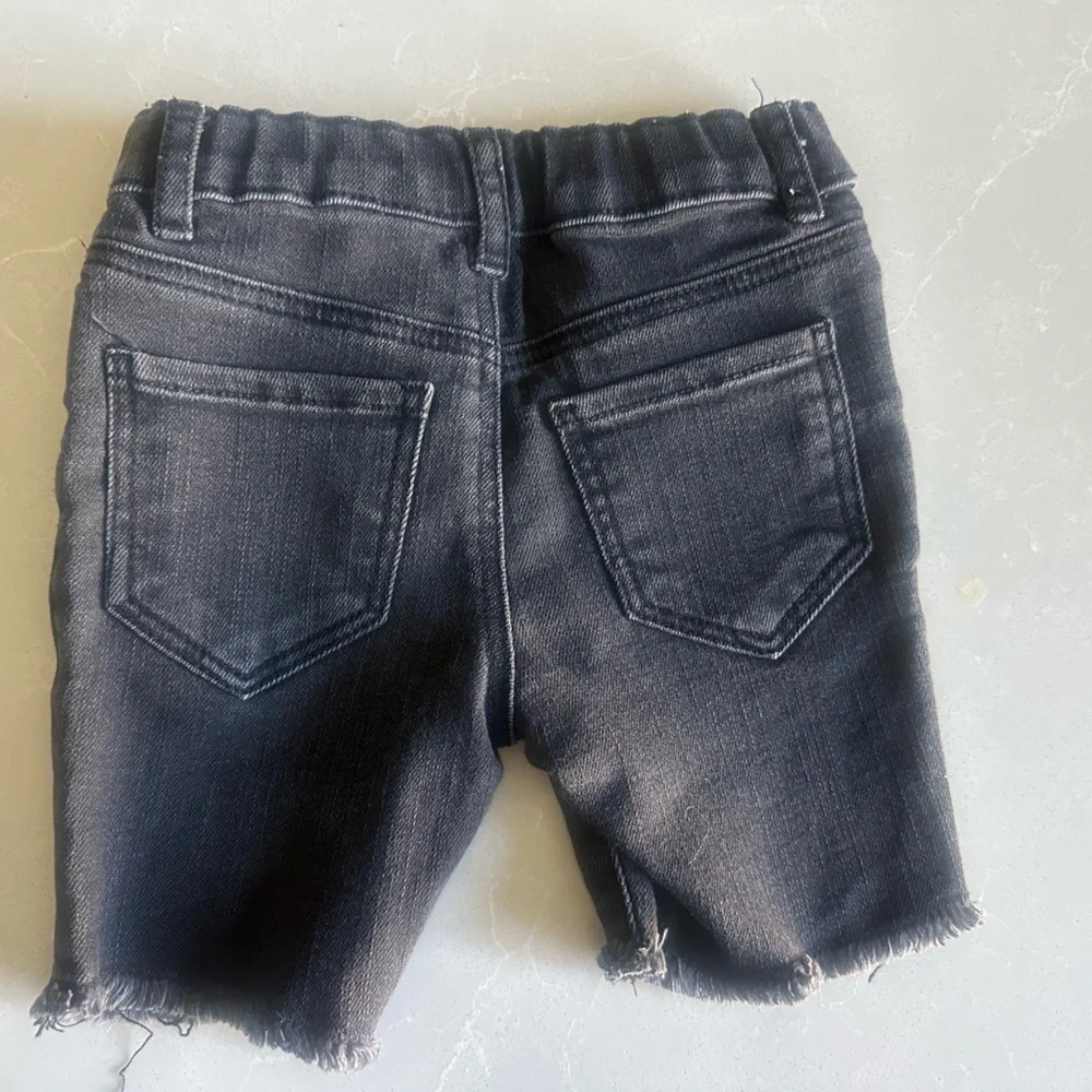 Preloved Black Kids Denim Shorts